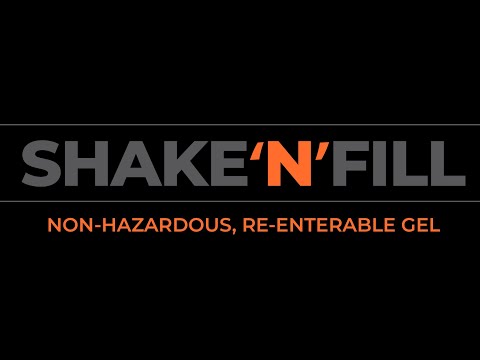 Shake'N'Fill Re-Enterable Clear Gel instruction & demonstration video outdoor use