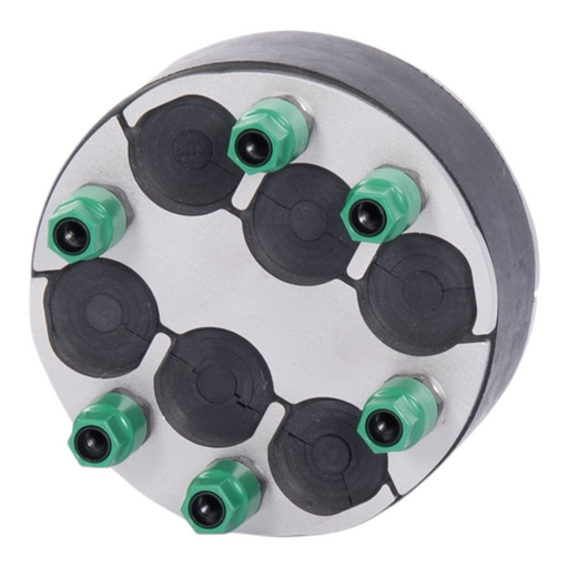 Kraso 125mm Universal Mechanical Duct Seal - Design 1: 6 x (6 to 28mm)