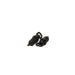 Two black DuctPlug mechanical duct seals for pipe and cable sealing in infrastructure and electrical ductwork