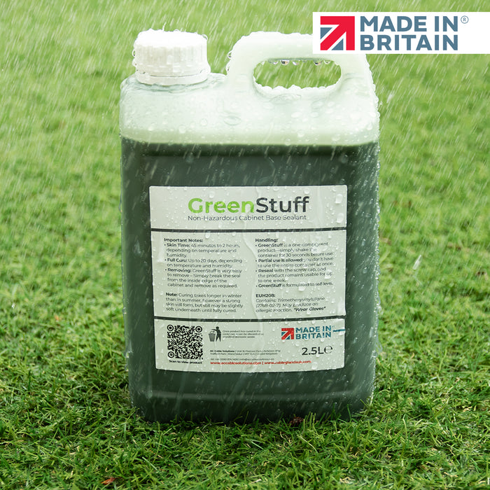 GreenStuff Non-Hazardous Cabinet Base Sealant