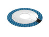 DAFA Airtight Retrofit Grommet — round cable/pipe sealing patch with blue DAFA-branded outer ring, white centre, circular cut-out and slit with peel tab.