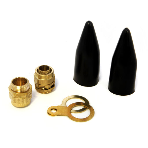 Low smoke and fume (LSF) BW brass cable gland kit for indoor applications, suitable for armoured cable terminations. This industrial-grade cable gland assembly ensures secure and reliable connections for SWA cables, providing mechanical retention and electrical continuity. Ideal for LSF wiring installations and indoor cable entry solutions.