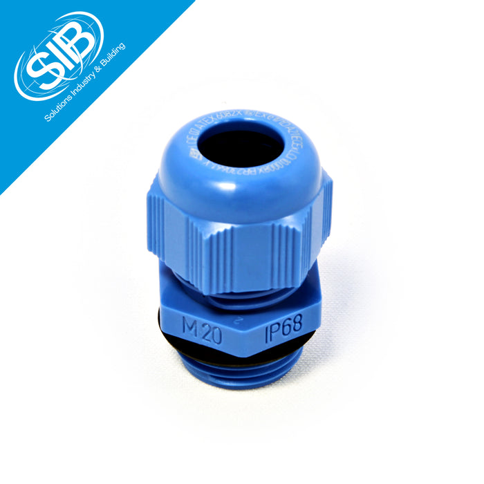 SIB TEC ATEX Polyamide Compression Gland (Metric) LONG THREAD