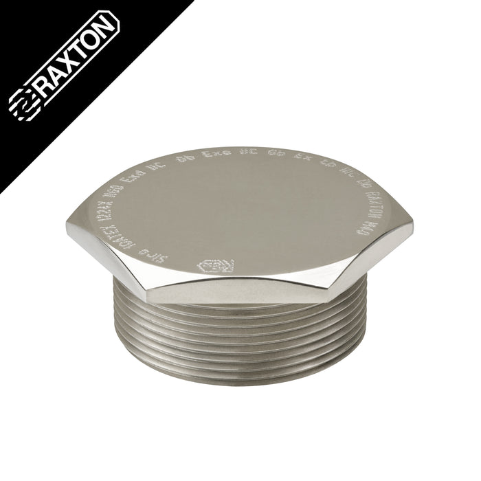Brass Nickel Plated Stopping Plugs for Hazardous Areas