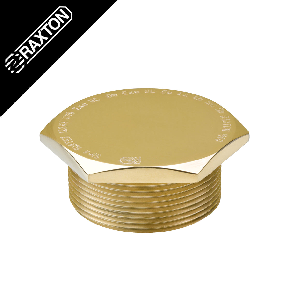 Eaton Raxton Brass Stopping Plugs for Hazardous Areas — Cable Glands UK